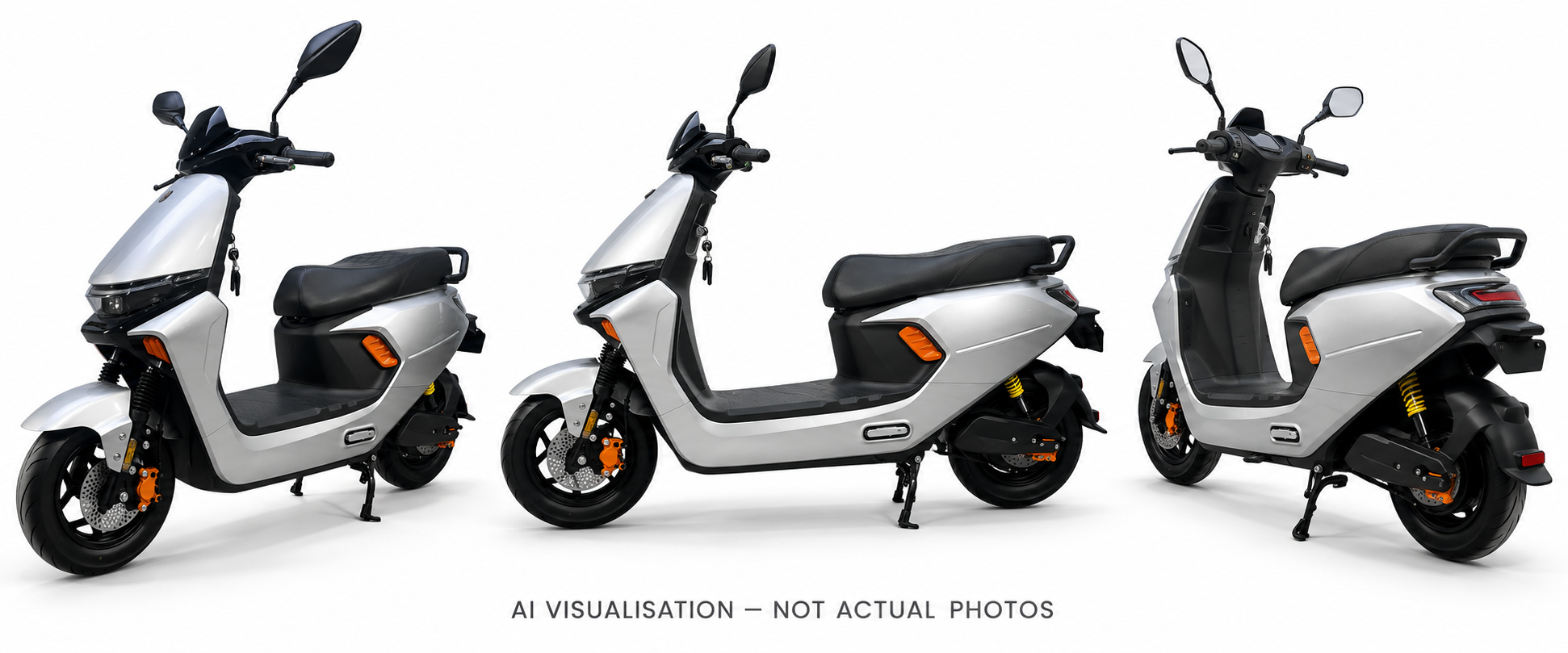 AI-generated illustrative angles of N98; not actual product photographs